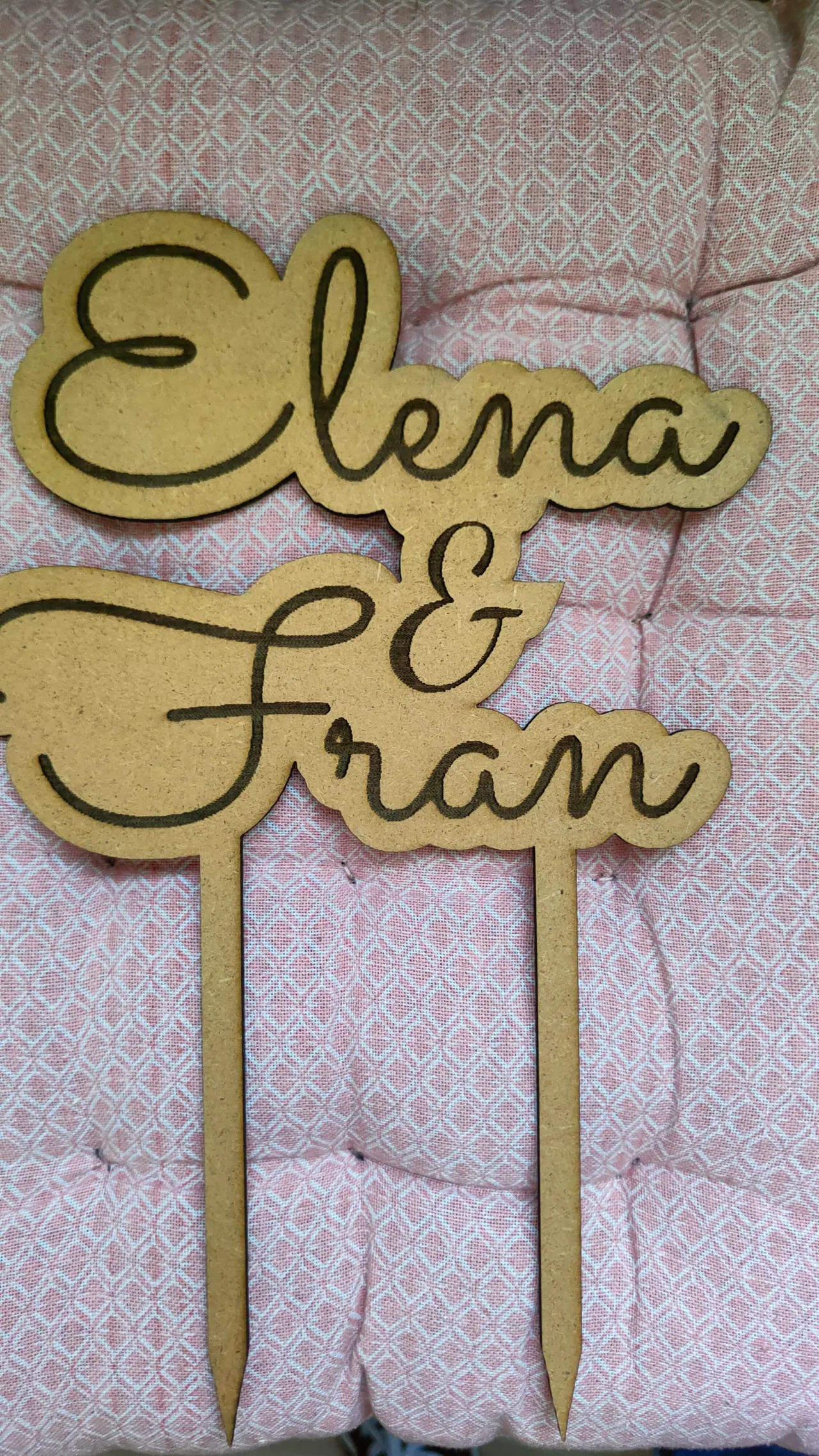 Topper de tarta
